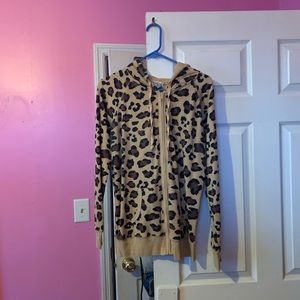 Leopard print jacket